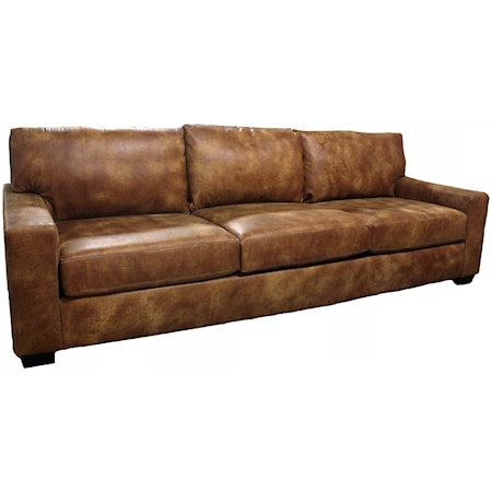 3 Seat Leather Sofa